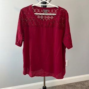 Cut out detail women’s blouse